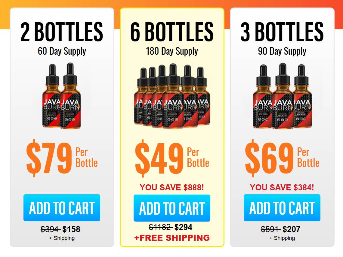 Java Burn best pricing